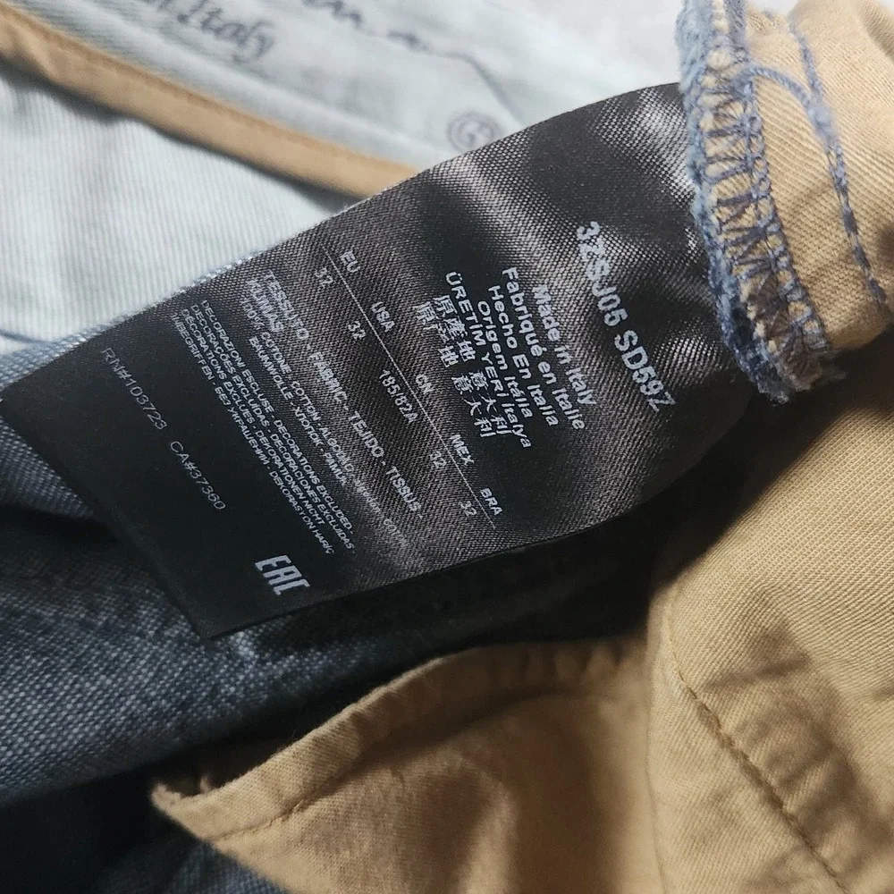 Armani Jeans Men's Dark Wash J05 Regular‎ Fit Stretch Denim Size 32 (29 inseam)